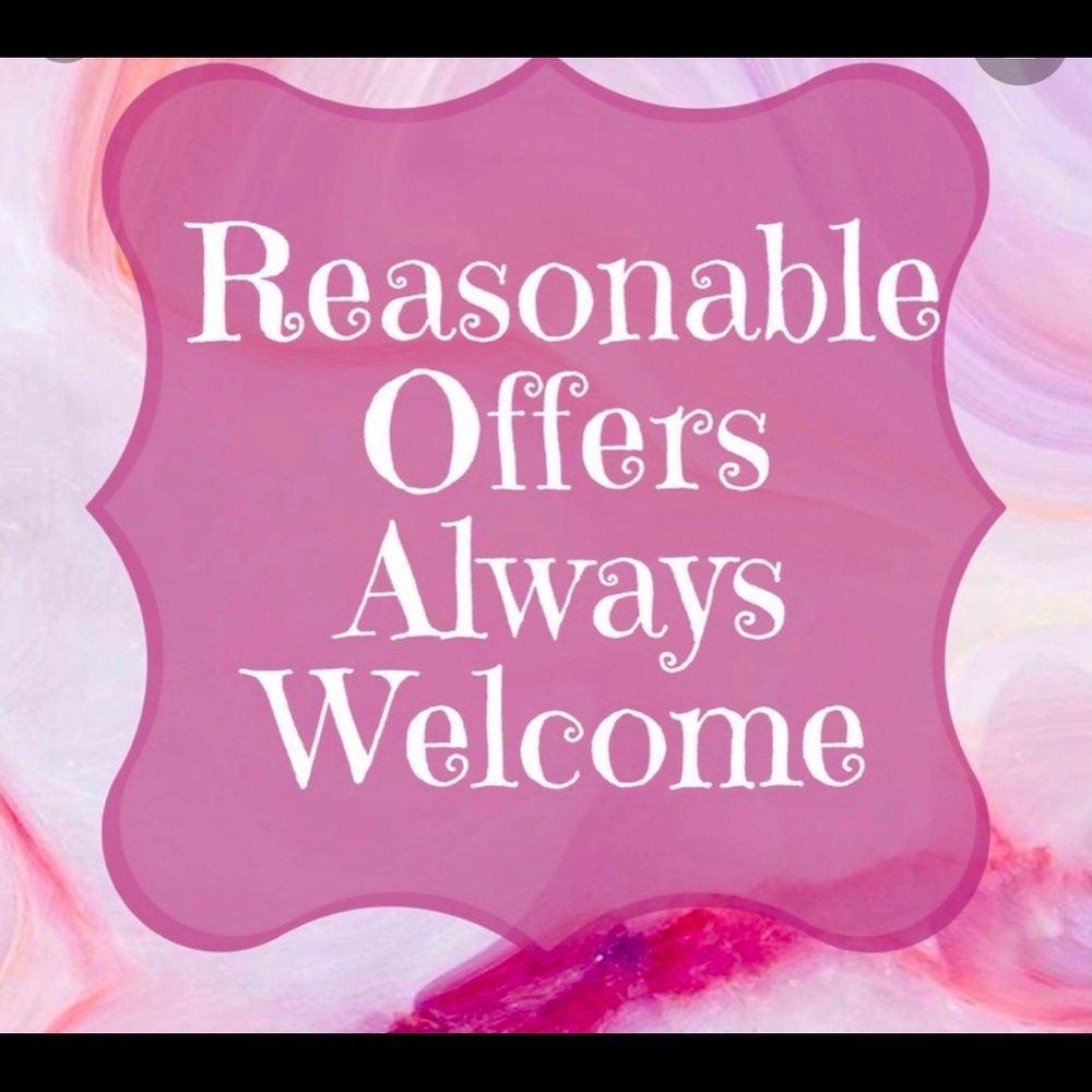 All reasonable offers considered